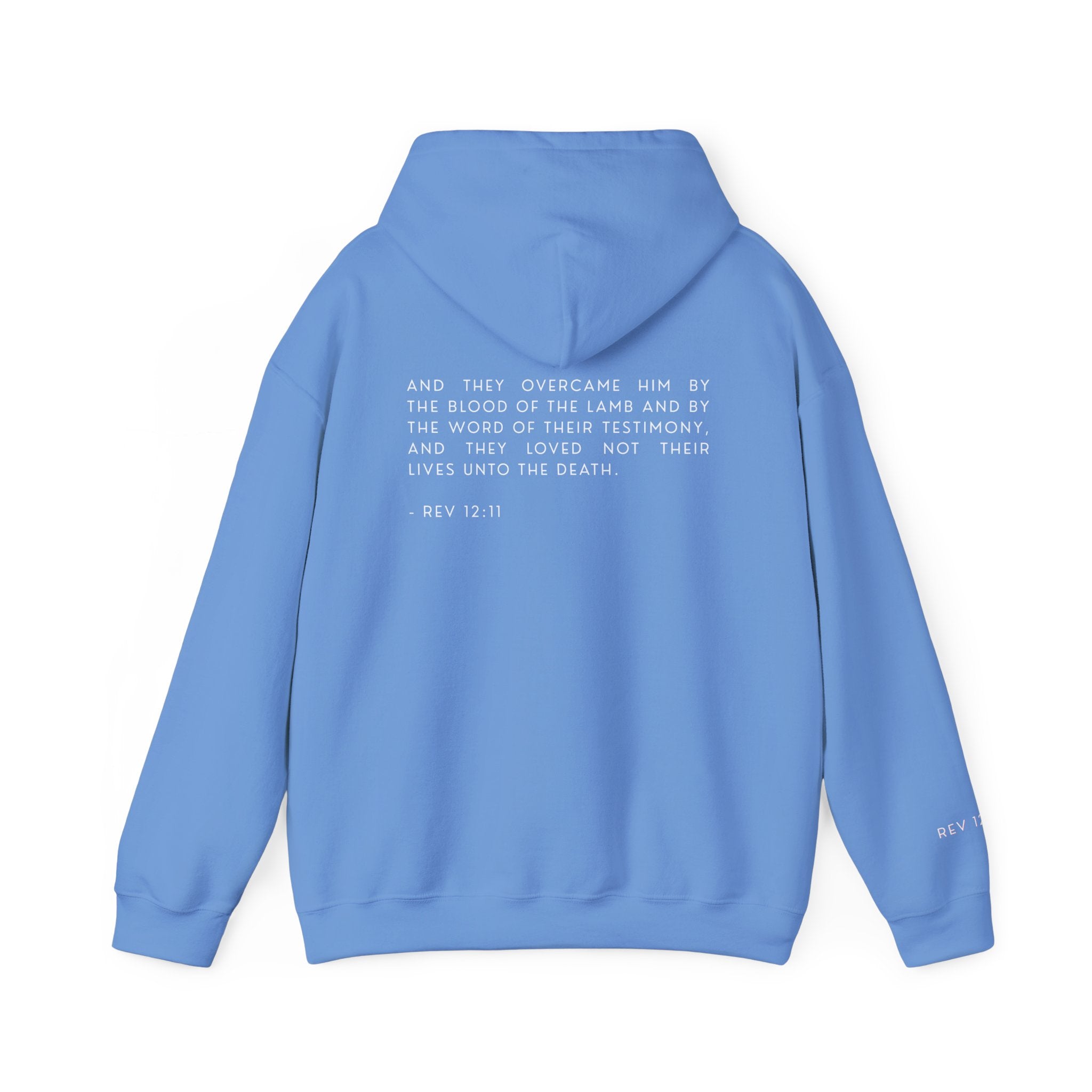 The Overcomer Hoodie w/White Text