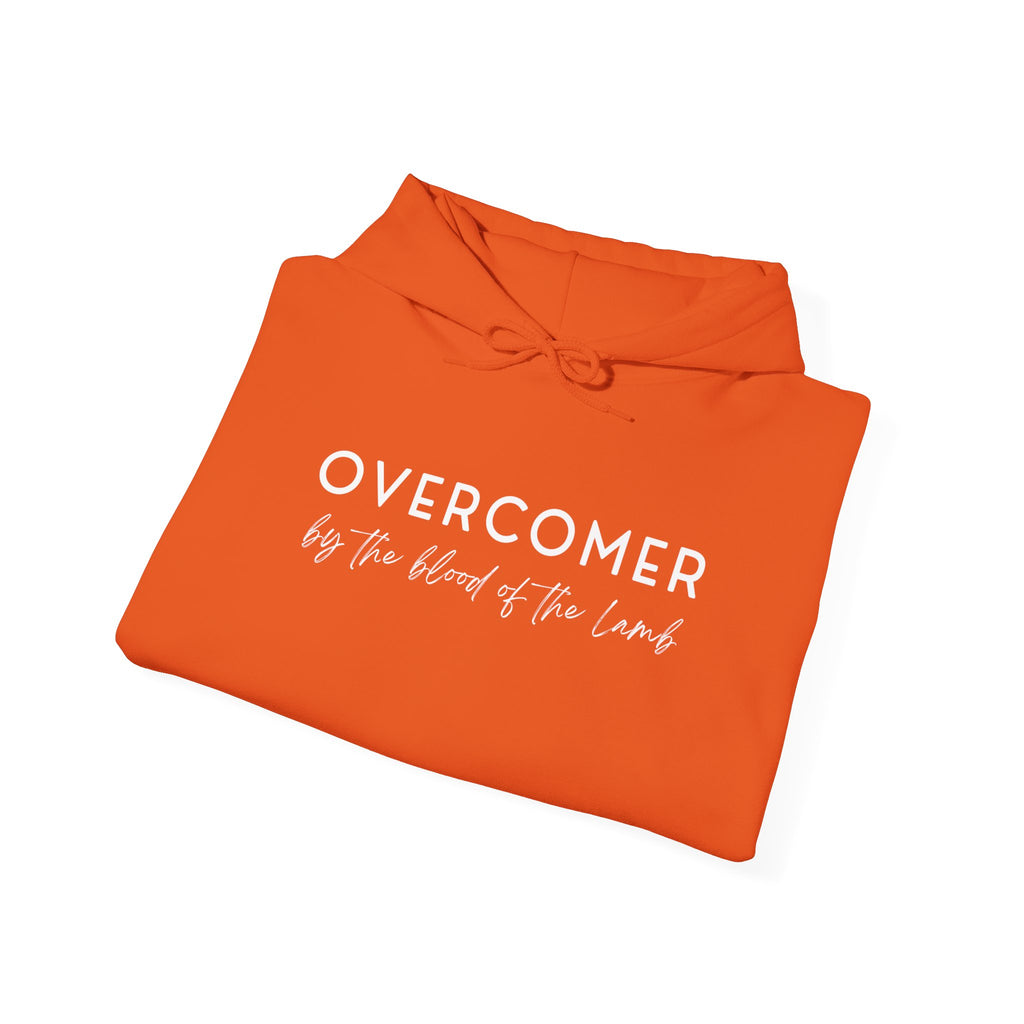 The Overcomer Hoodie w/White Text