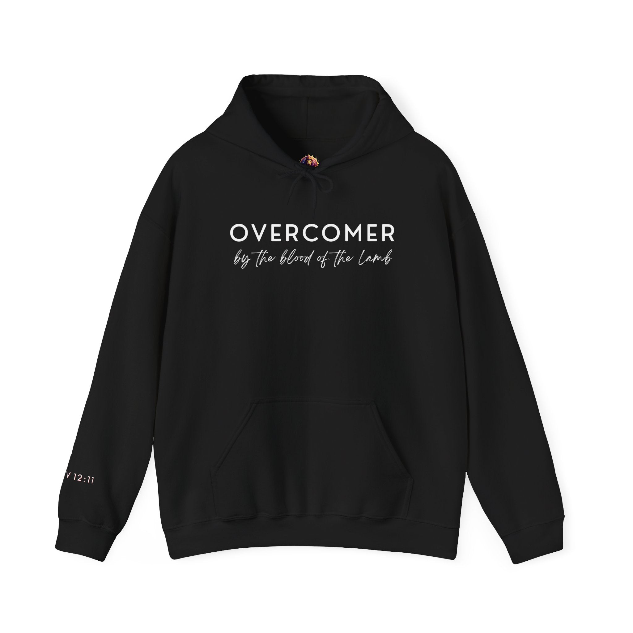 The Overcomer Hoodie w/White Text